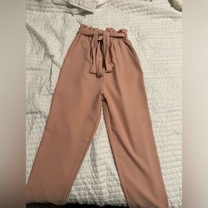 Pink boutique pants
